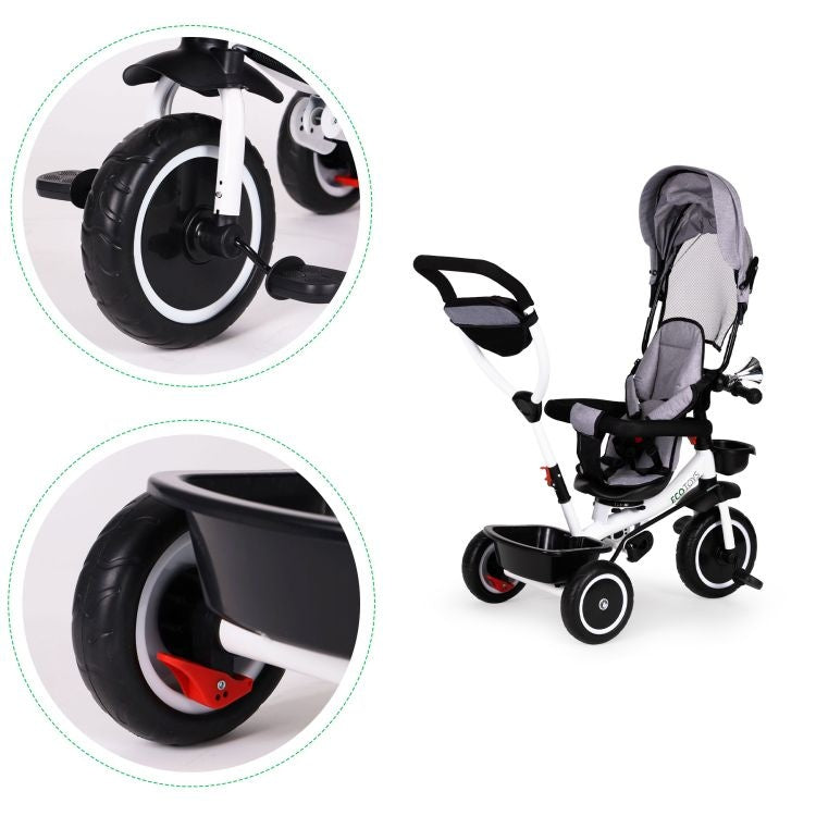 TRICIKL SA ROTIRAJUĆIM SEDIŠTEM 360 GRAY ECOTOYS