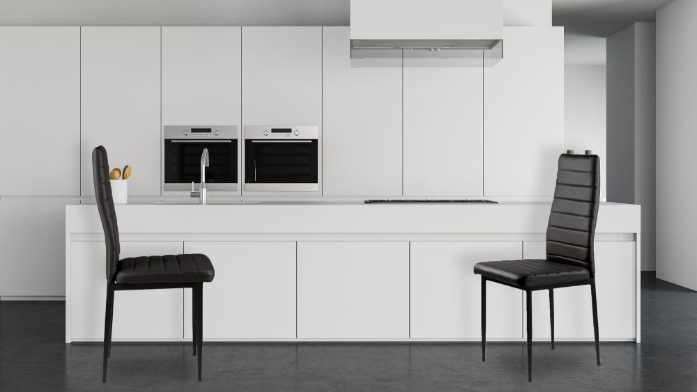 Trpezarijske stolice set 4 kom Tami full black