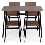 Trpezarijski Set Sto + 4 stolice MALMO ModernHome
