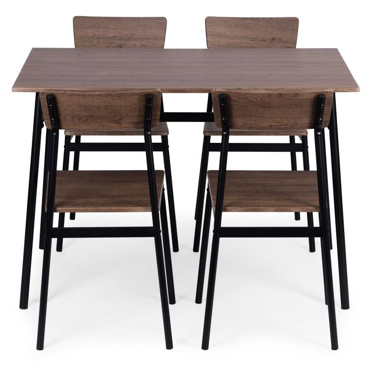 Trpezarijski Set Sto + 4 stolice MALMO ModernHome