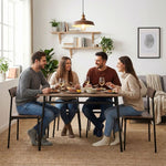 Trpezarijski Set Sto + 4 stolice MALMO ModernHome