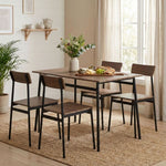 Trpezarijski Set Sto + 4 stolice MALMO ModernHome