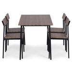 Trpezarijski Set Sto + 4 stolice MALMO ModernHome