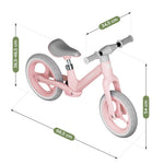 Tulano Route 45 – pink balans bicikl za decu