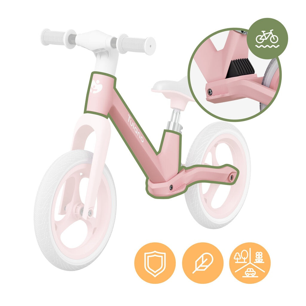 Tulano Route 45 – pink balans bicikl za decu