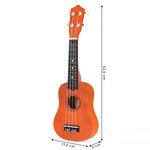 Ukulele gitara za decu 4 zice braon