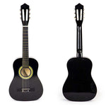 VELIKA DRVENA GITARA ZA DECU CRNA
