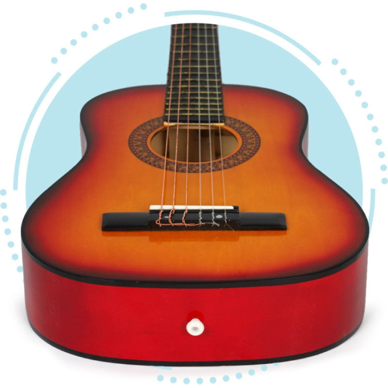 VELIKA DRVENA GITARA ZA DECU NATURAL