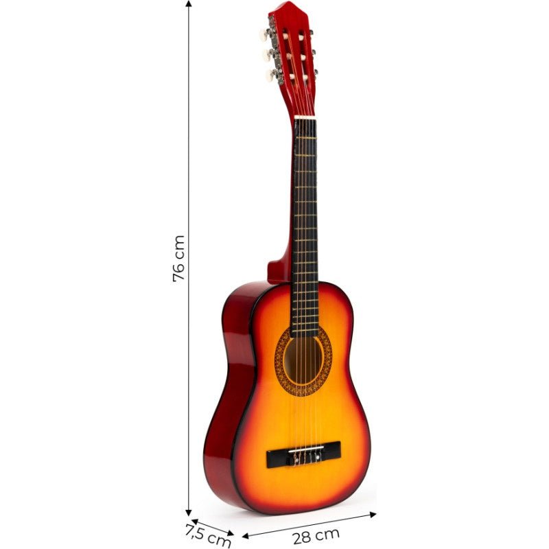 VELIKA DRVENA GITARA ZA DECU NATURAL