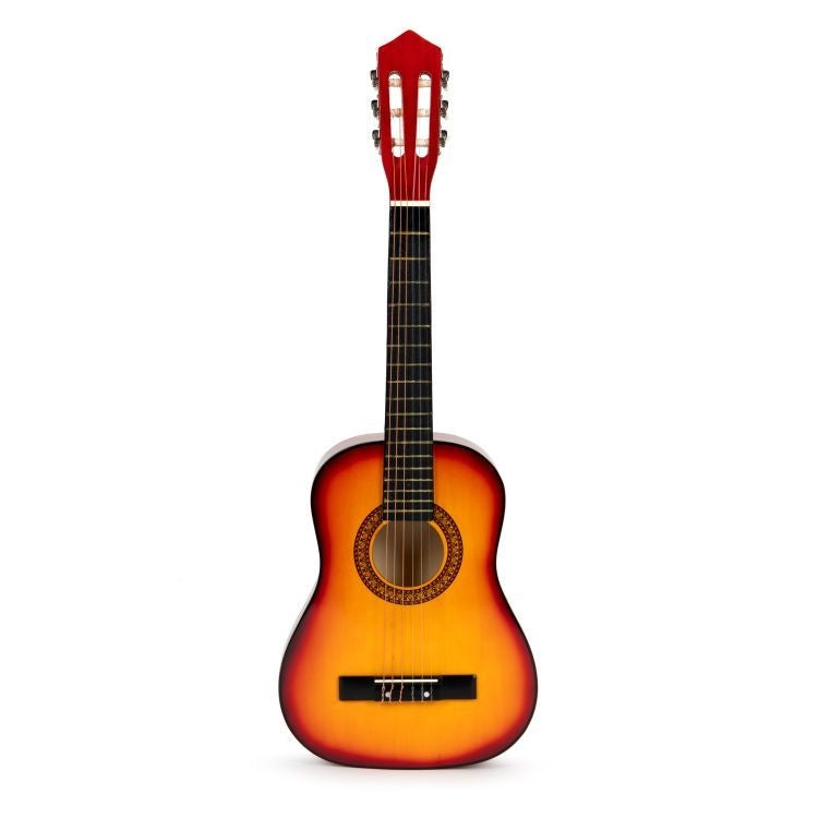 Velika klasična drvena gitara za decu sa 6 žica – ECOTOYS