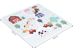 Velika podloga za igru EVA FOAM Farma 01 90.5x90.5 cm 21 deo ECOTOYS