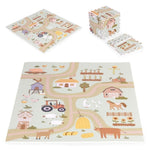 Velika podloga za igru EVA FOAM Farma 02 90.5x90.5 cm 21 deo ECOTOYS