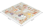 Velika podloga za igru EVA FOAM Farma 02 90.5x90.5 cm 21 deo ECOTOYS