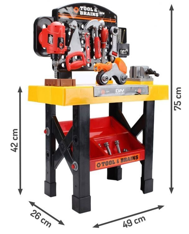 Velika radionica Tool & Brains, 39 delova ECOTOYS