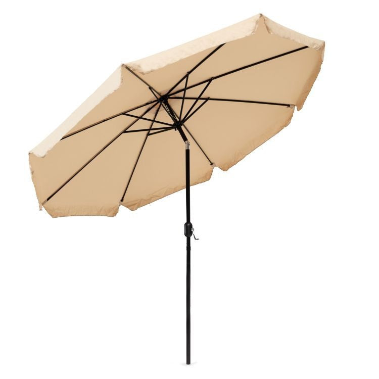 Veliki 3m suncobran sa nagibom Beige