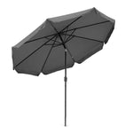Veliki 3m suncobran sa nagibom Dark grey