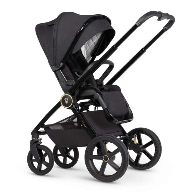 VENICCI Kolica za bebe 3u1 UPLINE all black