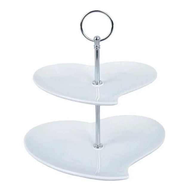 Vilde 122936 - Porcelanski  stalak na  2 sprata za serviranje / prezentaciju, 21