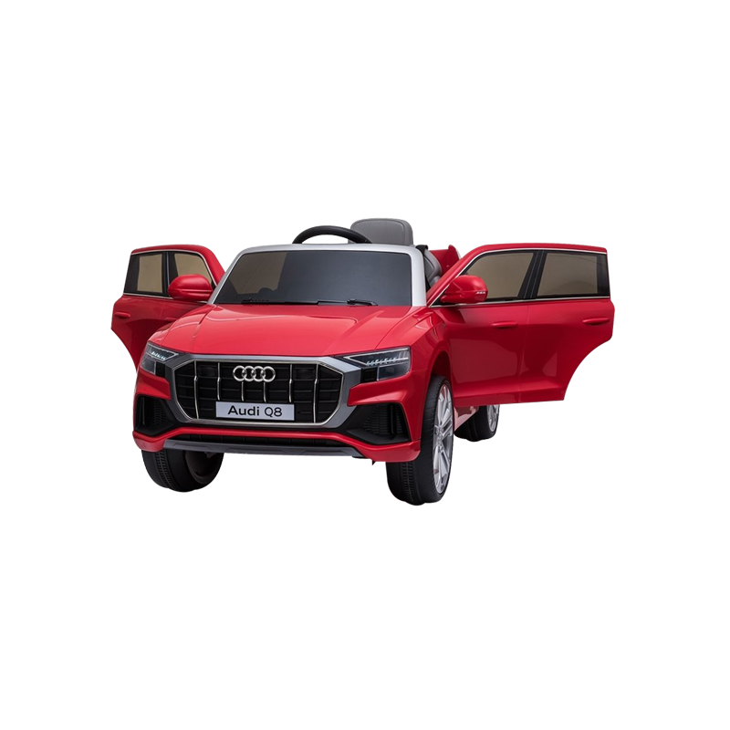 260-1 Audi Q8 12V električni SUV sa daljinskim upravljanjem crvena