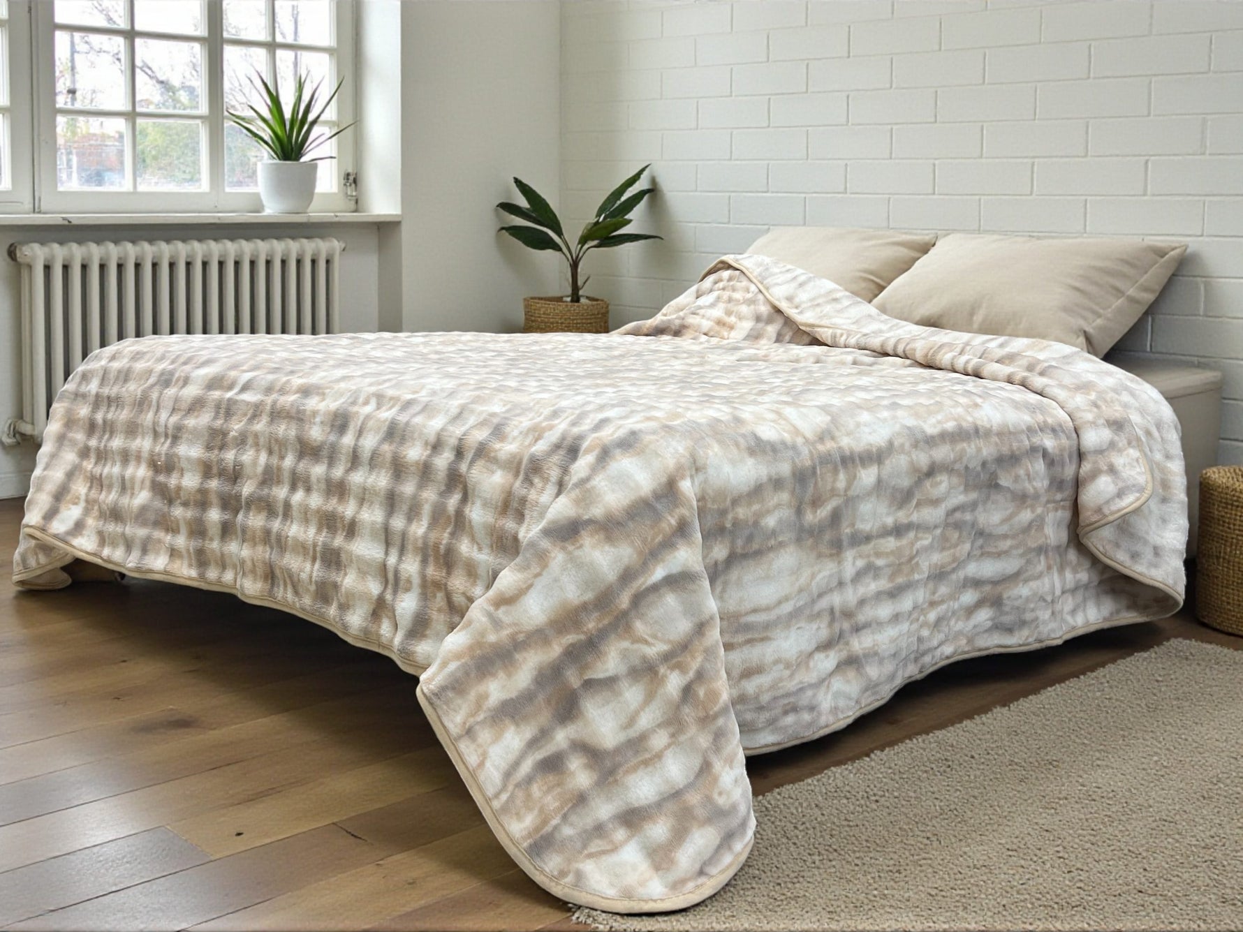 Ćebe Harmony Wafle Glat 220x240cm Dezenirana boja