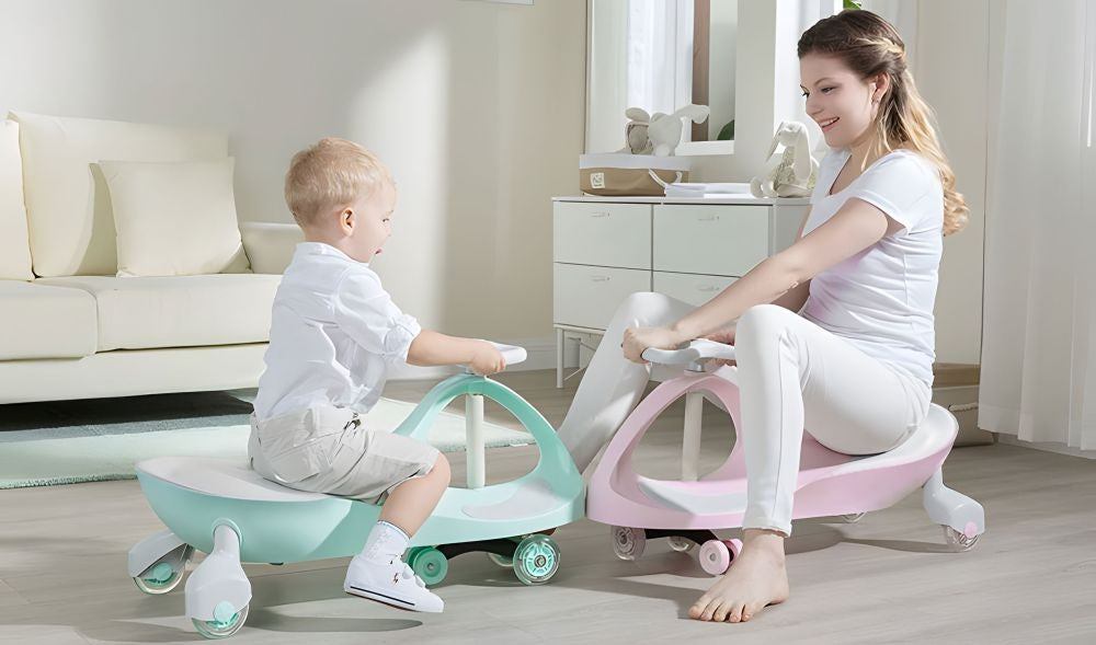 WIGGLE GURALICA ZA DECU LED TOČKOVI PINK ECOTOYS