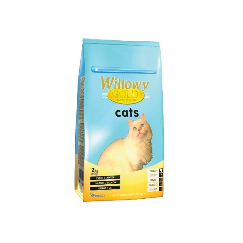 WILLOWY Gold Cat Suva hrana za odrasle izbirljive mačke 2kg