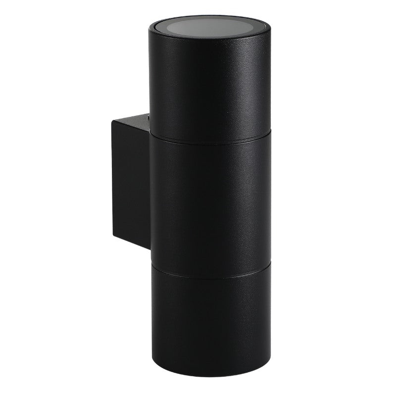 ZIDNA LAMPA 2XGU10 CEVASTA CRNA