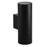 ZIDNA LAMPA 2XGU10 CEVASTA CRNA