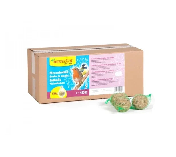 BENELUX Mineralno-vitaminska kugla za sve vrste ptica Zimske Kugle 90g, 50 kom